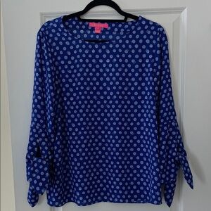 Lilly Pulitzer Blue Top